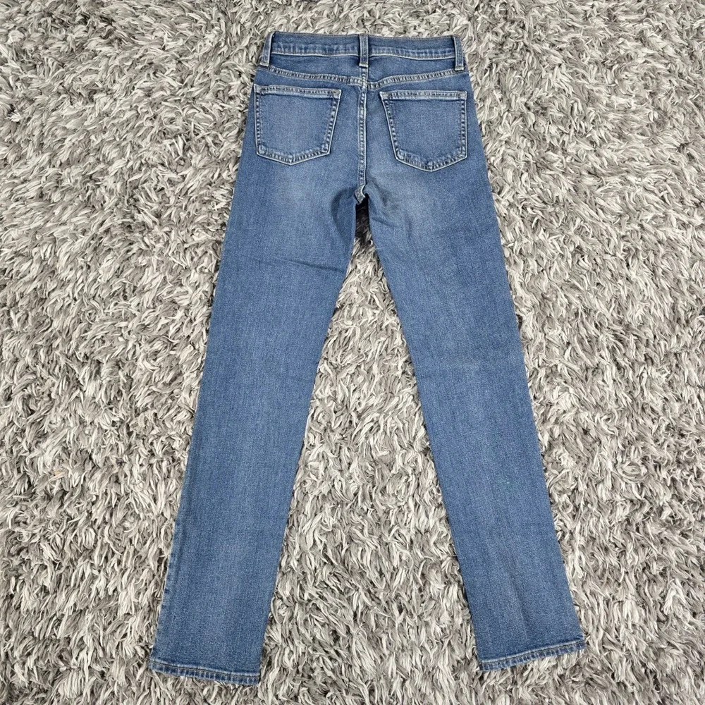 Old Navy Boys Skinny Built-In Flex Jeans Blue Medium Wash 14 Slim Stretch Denim